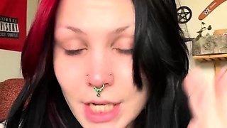 Emo Teen Becka Solo Webcam Masturbation Porn