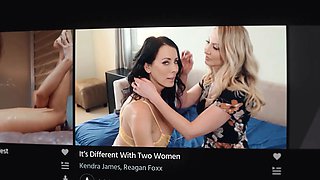 Girlsway - former best friends Alison Rey & Alex Coal attempt to rekindle thru impressive lezzie sex