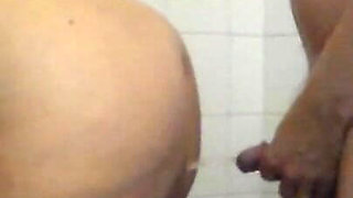 John Is Peeing on Jens Big Ass
