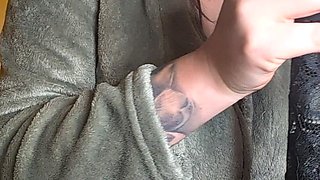 Mom with Big Tits Tries on Lingerie.