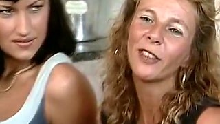 Two Hot German Bitches Sucks Big Dick And Share Sperm