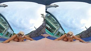 A.J. Vr Pool: Big Tits, Big Ass  Blowjob Porn