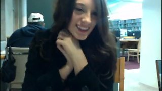 Library amateur sex show