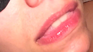Homemade Blindfolded Cumshot in Mouth and Swallow