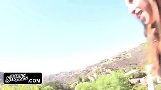 Ariana Grand seducing her stepparent