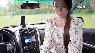 Step-sister gave a bj for a car ride. Outdoor fuck-fest withDeluxe_Bitch.