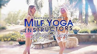 Milf Yoga Instructors Pussy With Bella Bends, Braylin Bailey And Anya Olsen