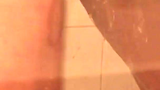 Cute France Blondie Got Big Load of Cum in Shower