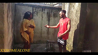 Big Fat Ass Versus Big Fat Cock. Neighbors Battle Part 1