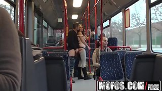 Mofos - Mofos B Sides - Bonnie - Public Sex City Bus Footage