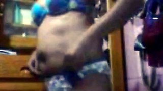 Filipina MILF Helps a Man Cum on Webcam