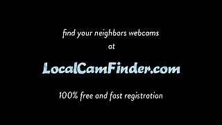 Russian Nudist on the River Shore