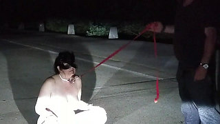 This Old Slut Loves to Piss on the Public