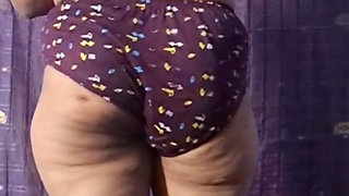 Indian aunty nude show