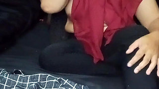 Beautiful Aunty in Hijab