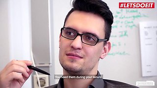 LETSDOEIT - Busty Secretary Fucked Super Hard In The Office by Bums Buero: Porn