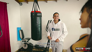Aleja Rico Gets Fucked in the Gym by Trainer Dani Clark