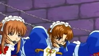 Beautiful maids in public bondage - Hentai Anime Sex