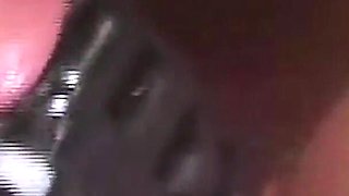 Mistress Strokes with Black Latex Gloves
