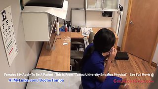 Doctor Tampa In Tori Sanchezs Gyn Exam By Caught On Hidden