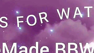 WildEnglishBBW BBC Nata4sex drilling my ass with 12 inch dildo