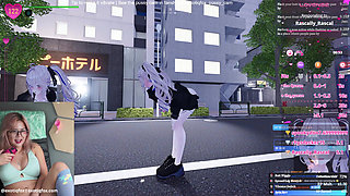 Cute Gamer Girl Hentai Gamer Japanese Game Secret Flasher Manaka