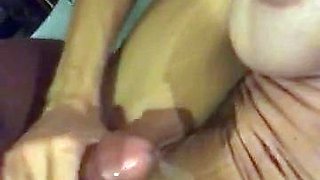 Busty amateur Milf anal hardcore with cumshot