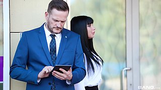 The secretary gets fucked in an office setting