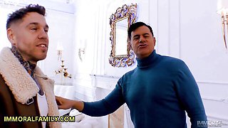 Immoral Family featuring Porno Dan and Dean Van Damme's babe scene