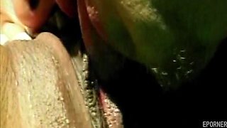 Alluring Retro Ebony Pounded At The Pool Outdoor