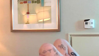 Eating Petite Tatted Teen's Pussy - Compilation 3