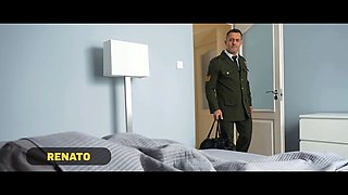 Vip4k. luckiest soldier ever. hot porn with matty
