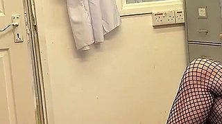 Teased by the Bosses Fishnets