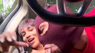 Lucky Guy: Blowjob, Amateur  Big Dick Trans Porn