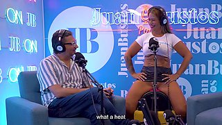 Kata Sanchez Hot MILF Can't Hold Back the Urge to Cum on the Vibrating Machine - Juan Bustos Podcast