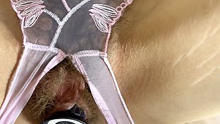 POV: Cum on My Holes in Crotchless Panties From Behind (12:11) 4K