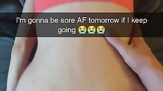 Cheating Amateur Yoga MILF Fucks Fitness Instructor on Snapchat - Cucked and Creampied