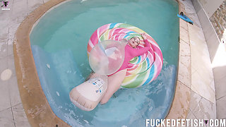 HD B2p 24 Iches Transparent Balloons Pool Inflatable Fun Day