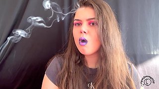 Smokey Seductress: Purple Passion Pink Cigars