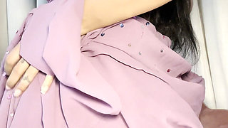 Muslim Naughty Girl Plays with Her- Yasmina Khan