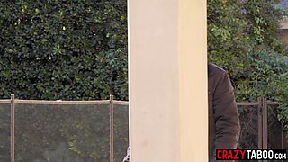 Perverted big butt teenage blowing and fucks