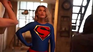 Hot Superheroine throatlift: Big Tits, Big Ass  Blonde Porn