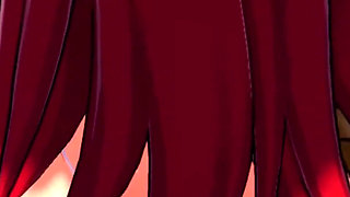 the Demon President Punished Me for Sneaking Into the Club... and I Couldn’t Resist (rias Gremory Waifu Animation)