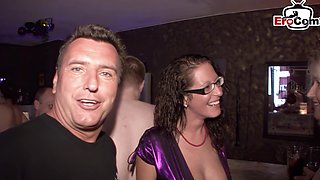German sex reportage in the swinger club with my Asian housewife