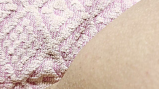 Inserting a Small Cup Into the Wet Pussy