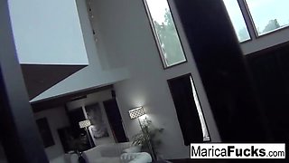 Marica Hase : Hottie Marica Hase records herself masturbating
