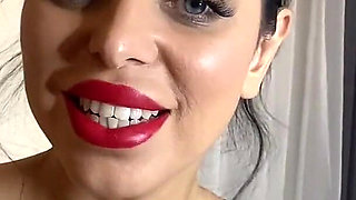 Kira Queen Strips and Pounds Her Slit with a Thick Toy!