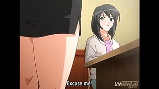 Asian Teen Stepsister Rides My Dick in Public Hentai Anime