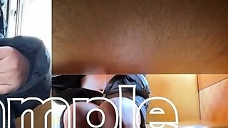Extreme close up of Japanese teen masturbating Uncensored
