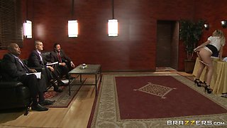 Time To Prove Yourself With Ramon Nomar, Tommy Gunn, Madelyn Monroe - Brazzers